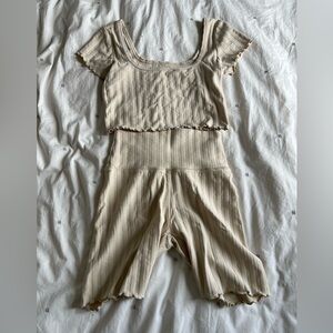 Aerie Groove Top & Short Set